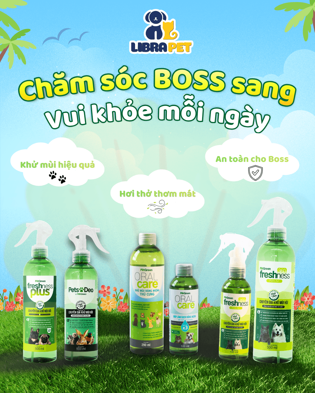 🌿🐶 CHĂM SÓC BOSS SANG – VUI KHỎE MỖI NGÀY CÙNG LIBRAPET 🐱🌿